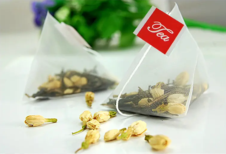 herbal tea pyramid tea bag packaging machine