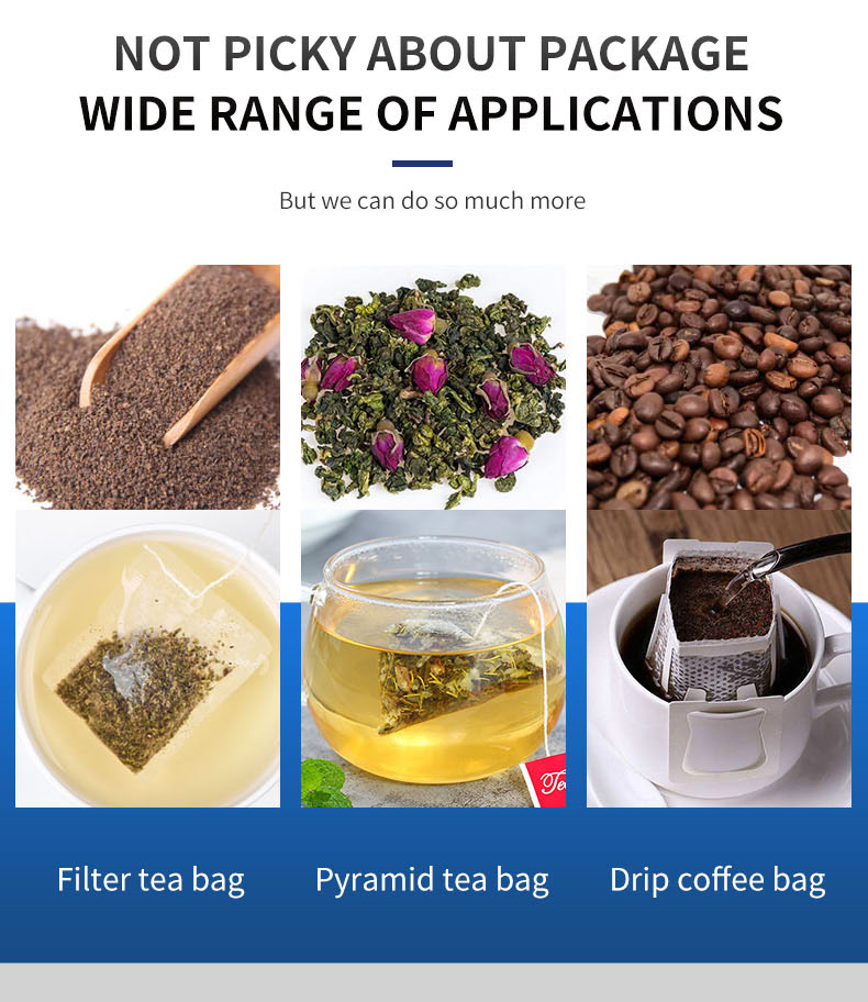 Filter drip coffee bag packaging machine