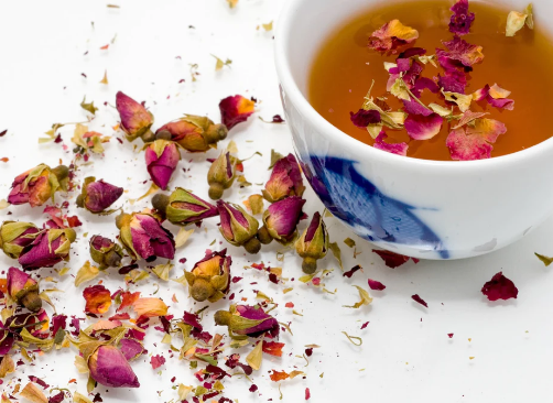 Máquina de envasado de té de rosas